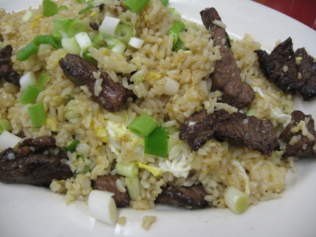 Arroz Chaufa con Lomo de Cerdo