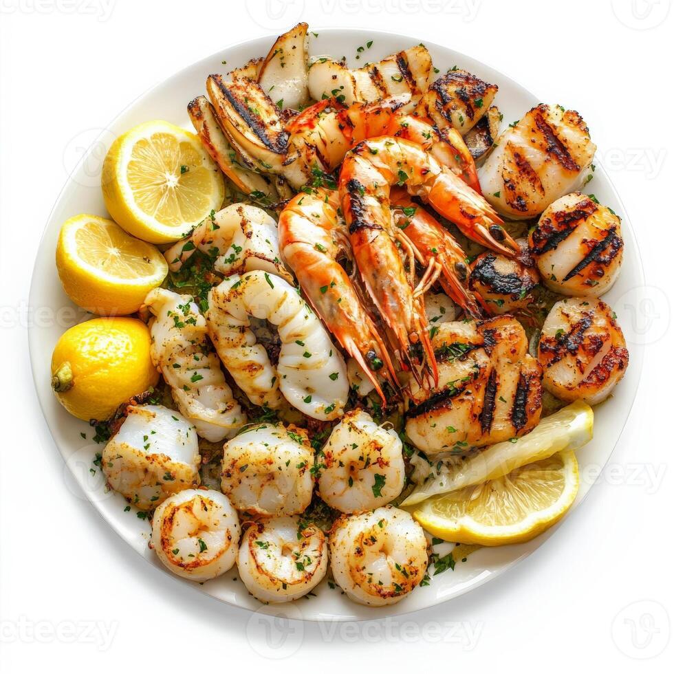 Camarones y Calamares a la Vinagreta