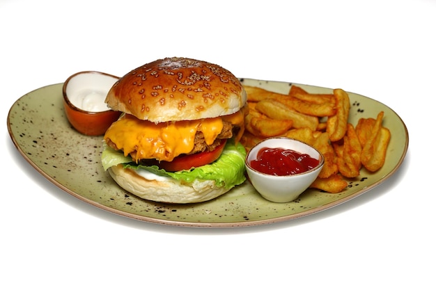 Hamburguesa de Pollo