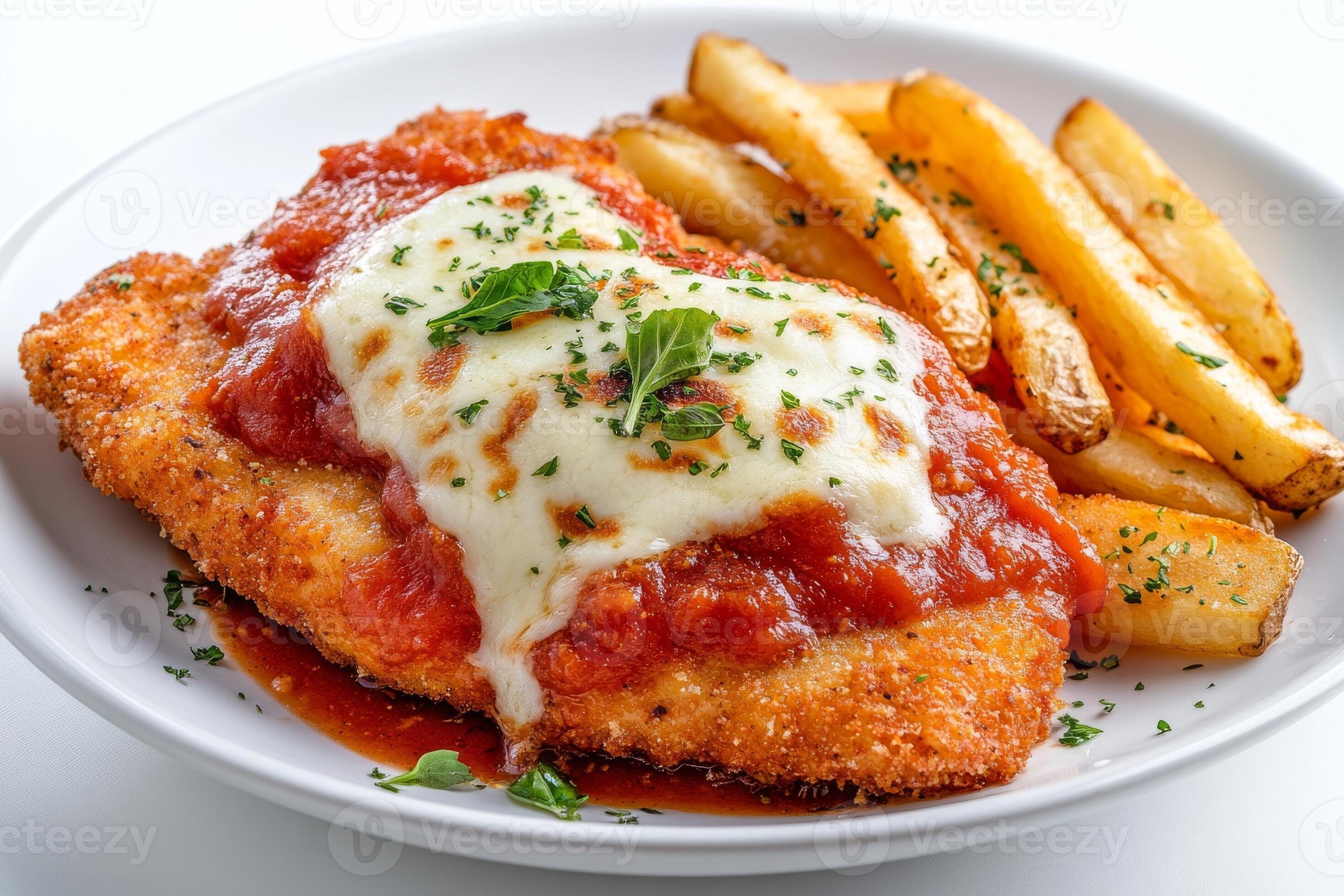 Milanesa de Pollo a la Parmesana