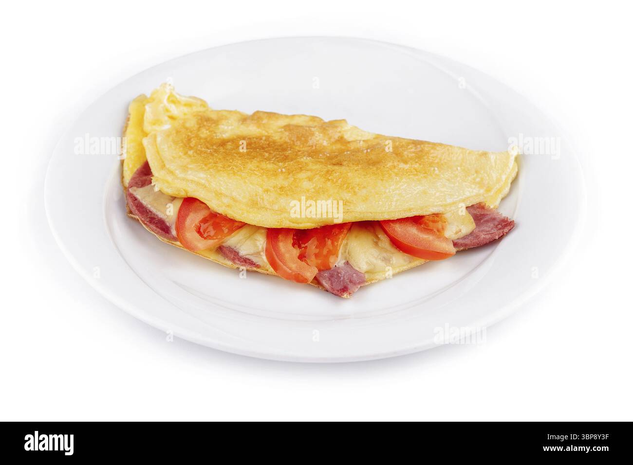 Omelette Jamón y Queso